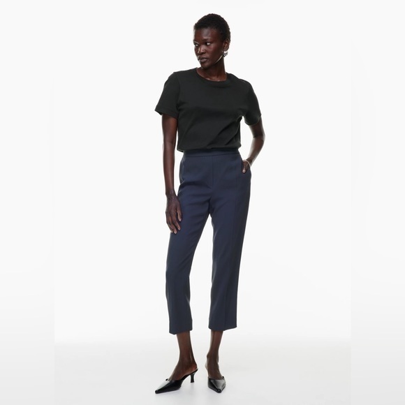 Aritzia Pants - Aritzia babaton size 2 navy trousers